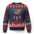 Native American Vintage Feathers USA Flag Ugly Christmas Sweater - Print Your Wear
