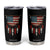 Native American Vintage Feathers USA Flag Tumbler Cup TS11 Black Print Your Wear
