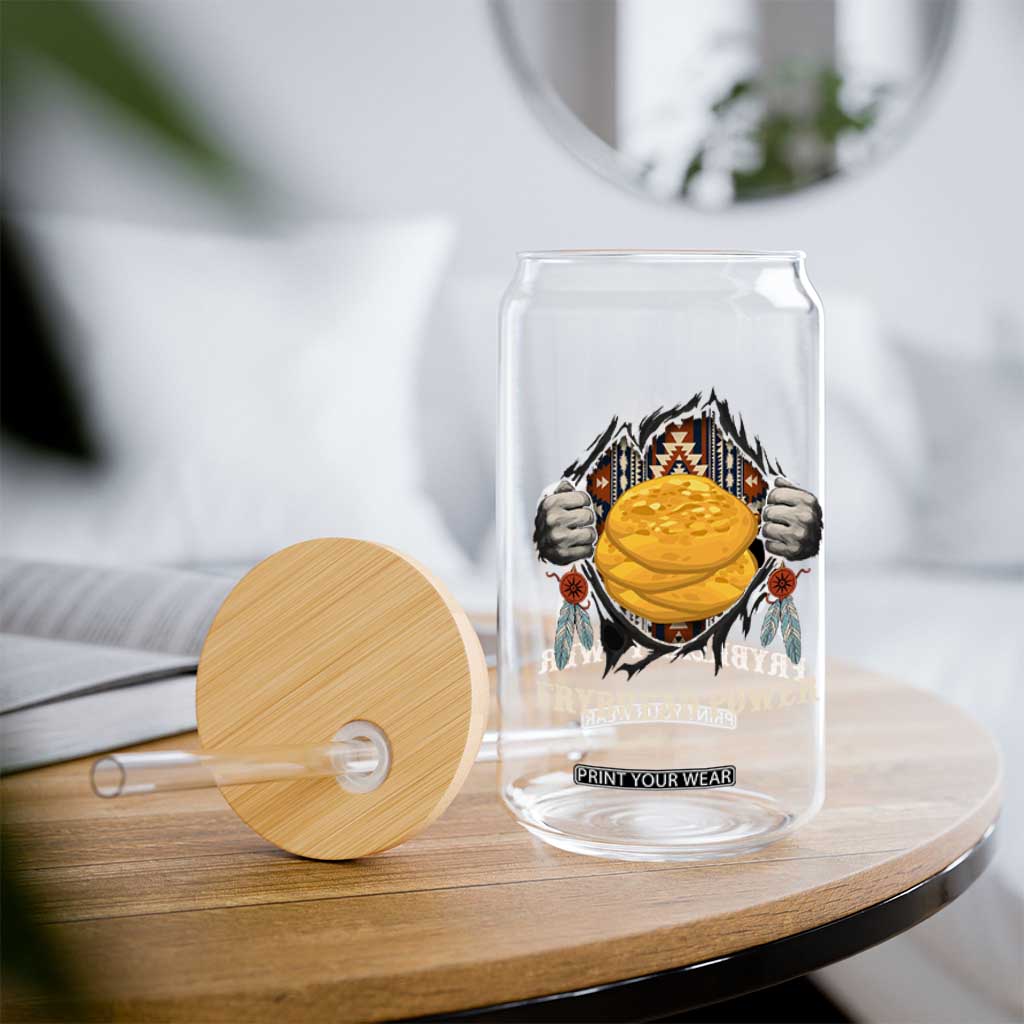 Frybread Power Glass Can Native American Indian Food TS11 Print Your Wear