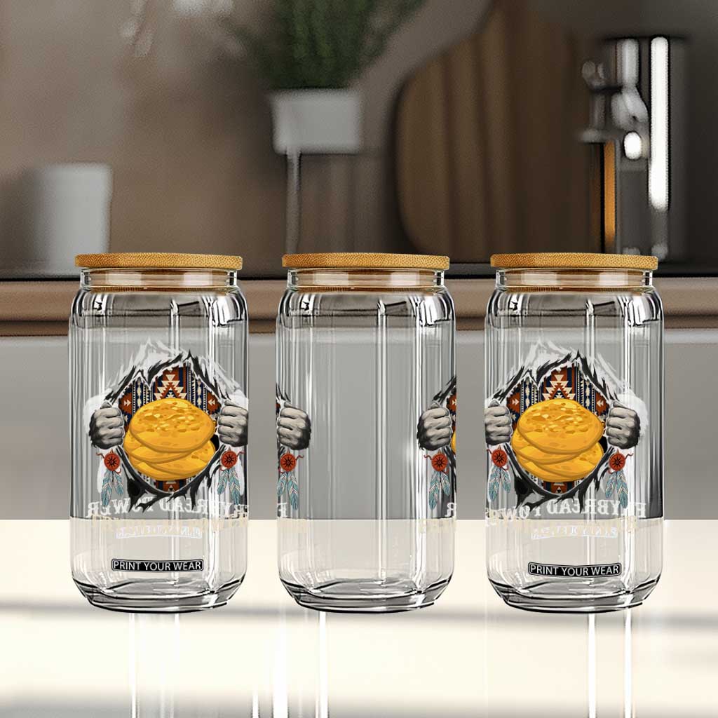 Frybread Power Glass Can Native American Indian Food TS11 Print Your Wear