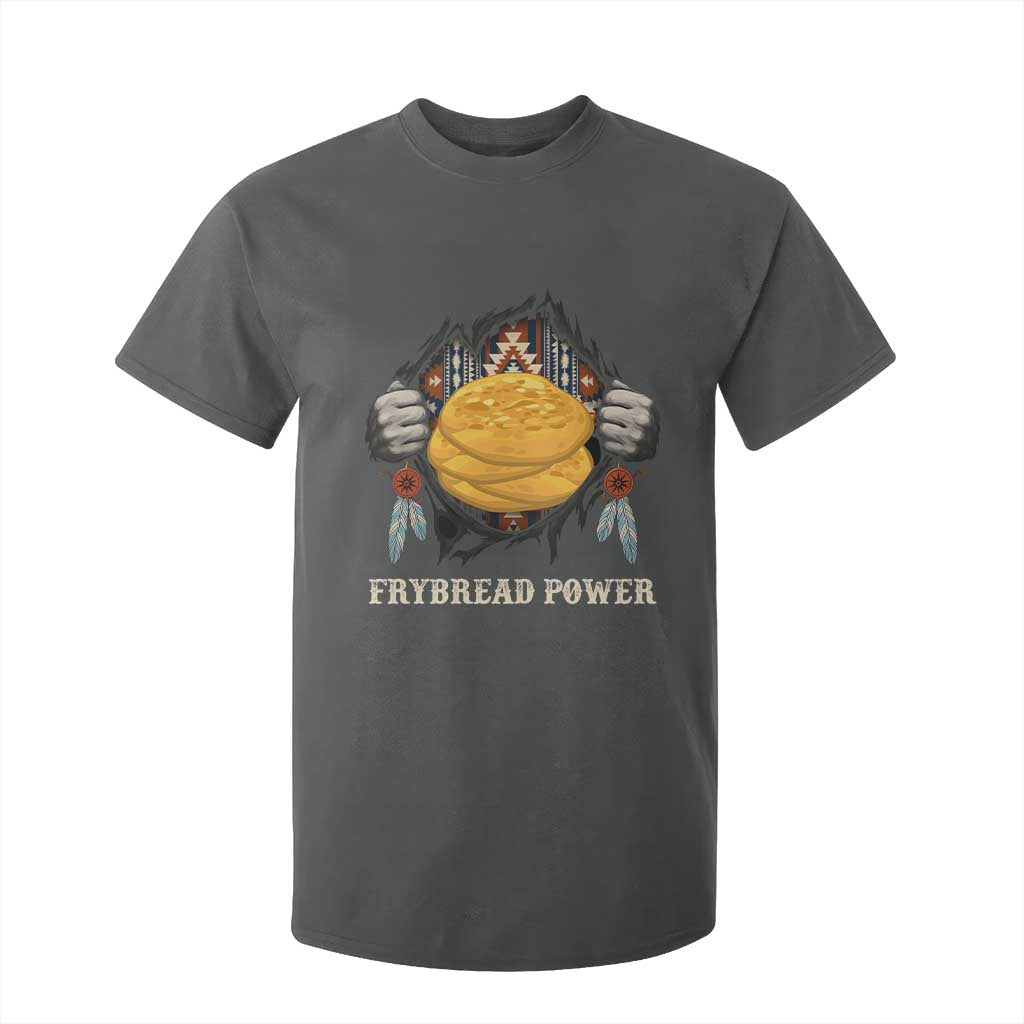 Frybread Power T Shirt For Kid Native American Indian Food TS11 Dark Heather Print Your Wear