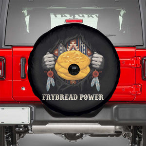 Frybread Power Spare Tire Cover Native American Indian Food TS11 Black Print Your Wear