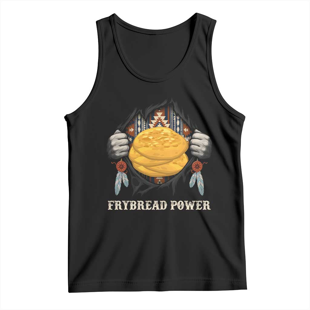 Frybread Power Tank Top Native American Indian Food TS11 Black Print Your Wear