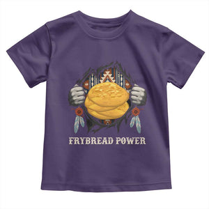 Frybread Power Toddler T Shirt Native American Indian Food TS11 Purple Print Your Wear