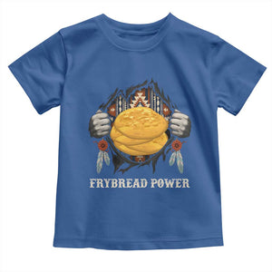 Frybread Power Toddler T Shirt Native American Indian Food TS11 Royal Blue Print Your Wear