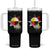 Oglala Lakota Native American Medicine Wheel Feathers Tumbler With Handle TS11 One Size: 40 oz Black Print Your Wear