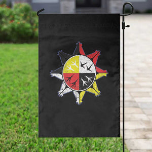 Oglala Lakota Nation Medicine Wheel Native American Garden Flag TS11 Print Your Wear