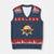 Oglala Lakota Nation Medicine Wheel Native American V-Neck Knit Sweater Vest - Print Your Wear