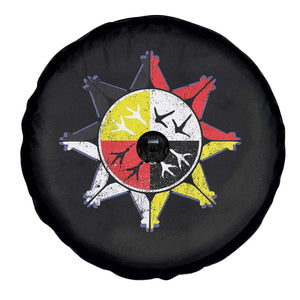 Oglala Lakota Nation Medicine Wheel Native American Spare Tire Cover TS11 Print Your Wear