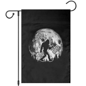 Funny Bigfoot Offroad Car Night Stroll Adventure Garden Flag TS11 Black Print Your Wear