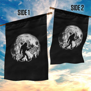 Funny Bigfoot Offroad Car Night Stroll Adventure Garden Flag TS11 Print Your Wear