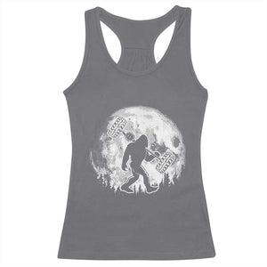 Funny Bigfoot Offroad Car Night Stroll Adventure Racerback Tank Top TS11 Charcoal Print Your Wear