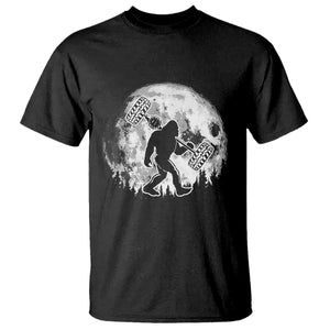 Funny Bigfoot Offroad Car Night Stroll Adventure T Shirt TS11 Black Print Your Wear