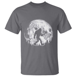 Funny Bigfoot Offroad Car Night Stroll Adventure T Shirt TS11 Charcoal Print Your Wear