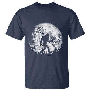Funny Bigfoot Offroad Car Night Stroll Adventure T Shirt TS11 Navy Print Your Wear