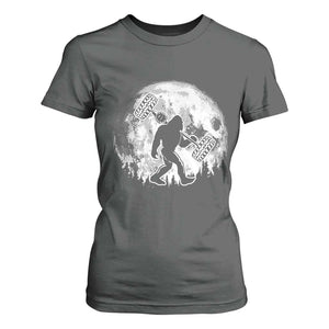 Funny Bigfoot Offroad Car Night Stroll Adventure T Shirt For Women TS11 Dark Heather Print Your Wear