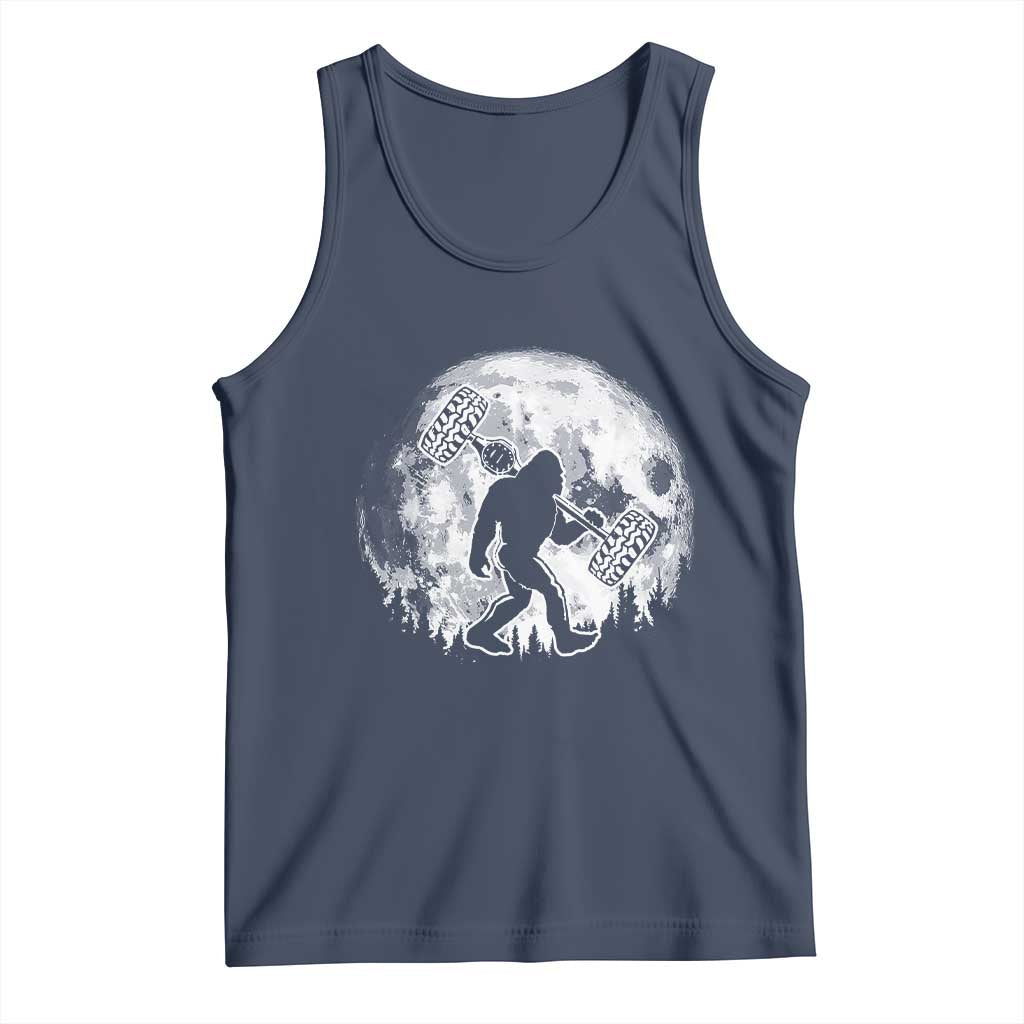 Funny Bigfoot Offroad Car Night Stroll Adventure Tank Top TS11 Navy Print Your Wear
