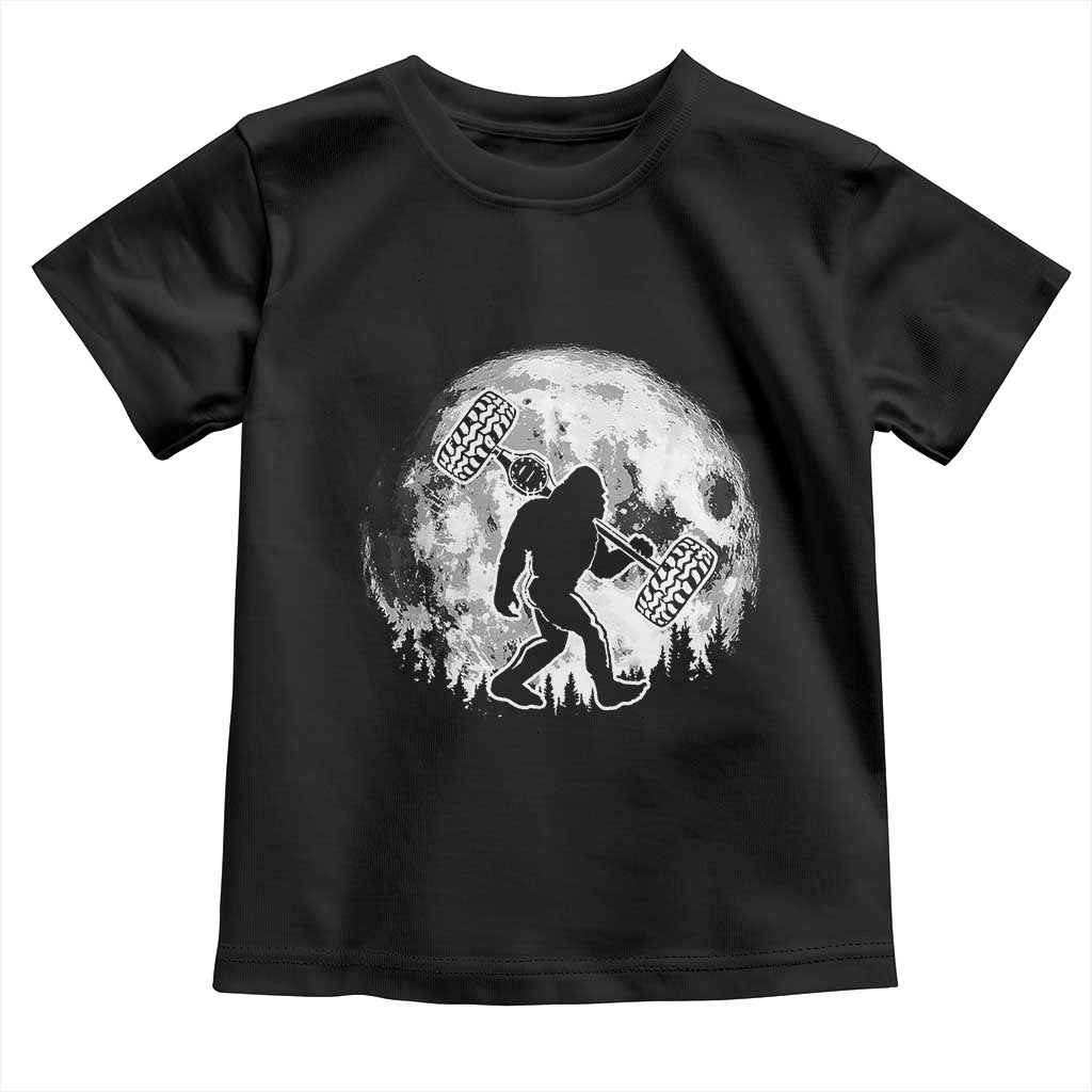Funny Bigfoot Offroad Car Night Stroll Adventure Toddler T Shirt TS11 Black Print Your Wear
