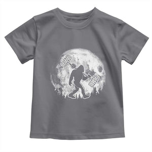 Funny Bigfoot Offroad Car Night Stroll Adventure Toddler T Shirt TS11 Charcoal Print Your Wear