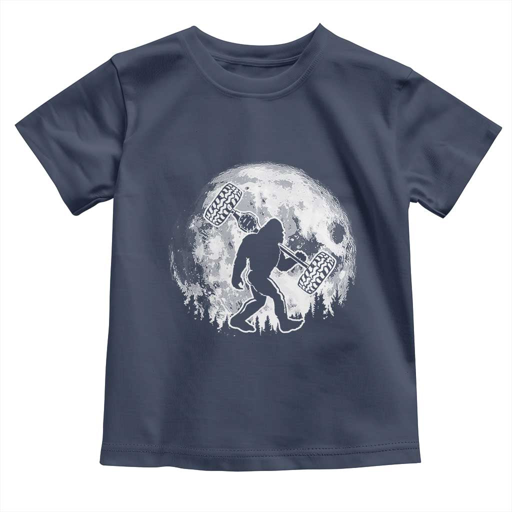 Funny Bigfoot Offroad Car Night Stroll Adventure Toddler T Shirt TS11 Navy Print Your Wear