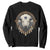 Native American White Buffalo And Eagle Feathers Sweatshirt TS11 Black Print Your Wear
