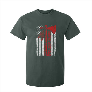 Native American Tomahawk Vintage USA Flag Tribal Tradition T Shirt For Kid TS11 Dark Forest Green Print Your Wear