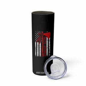 Native American Tomahawk Vintage USA Flag Tribal Tradition Skinny Tumbler TS11 Print Your Wear
