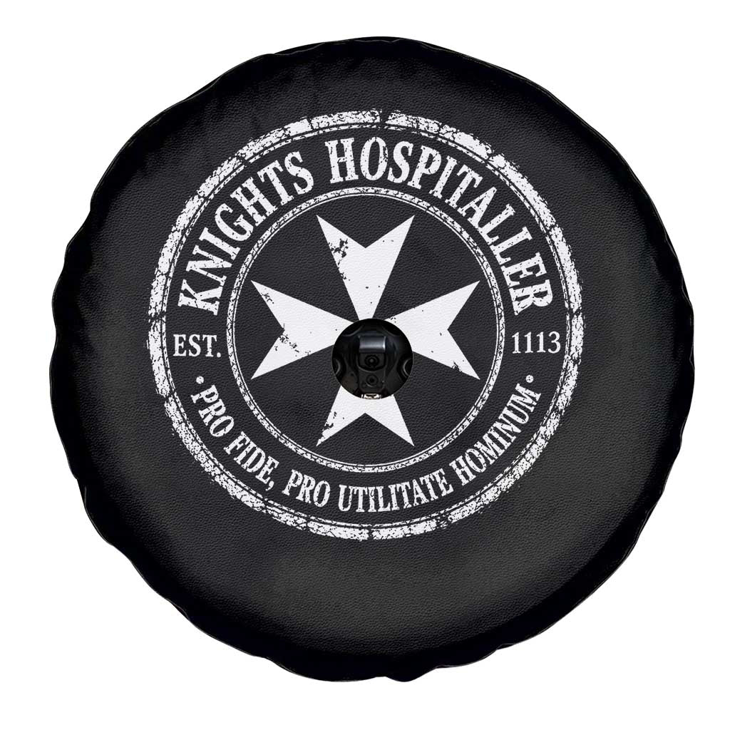 Knights Hospitaller Spare Tire Cover Pro Fide Pro Utilitate Hominum est 1113 Maltese Catholic Christian