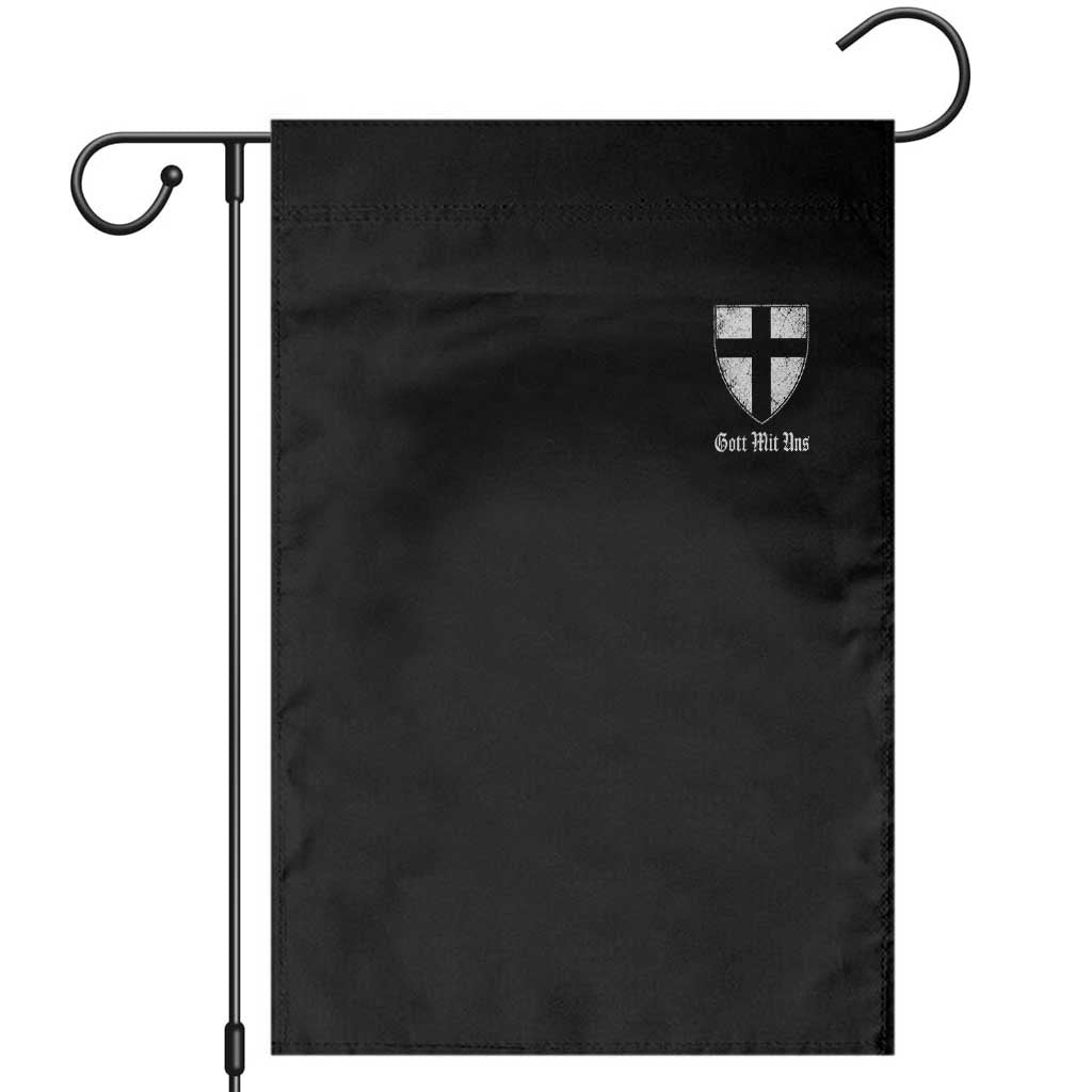 Teutonic Order Flag Cross Gott Mit Uns Garden Flag Knight Insignia Arms Shield TS11 Black Print Your Wear