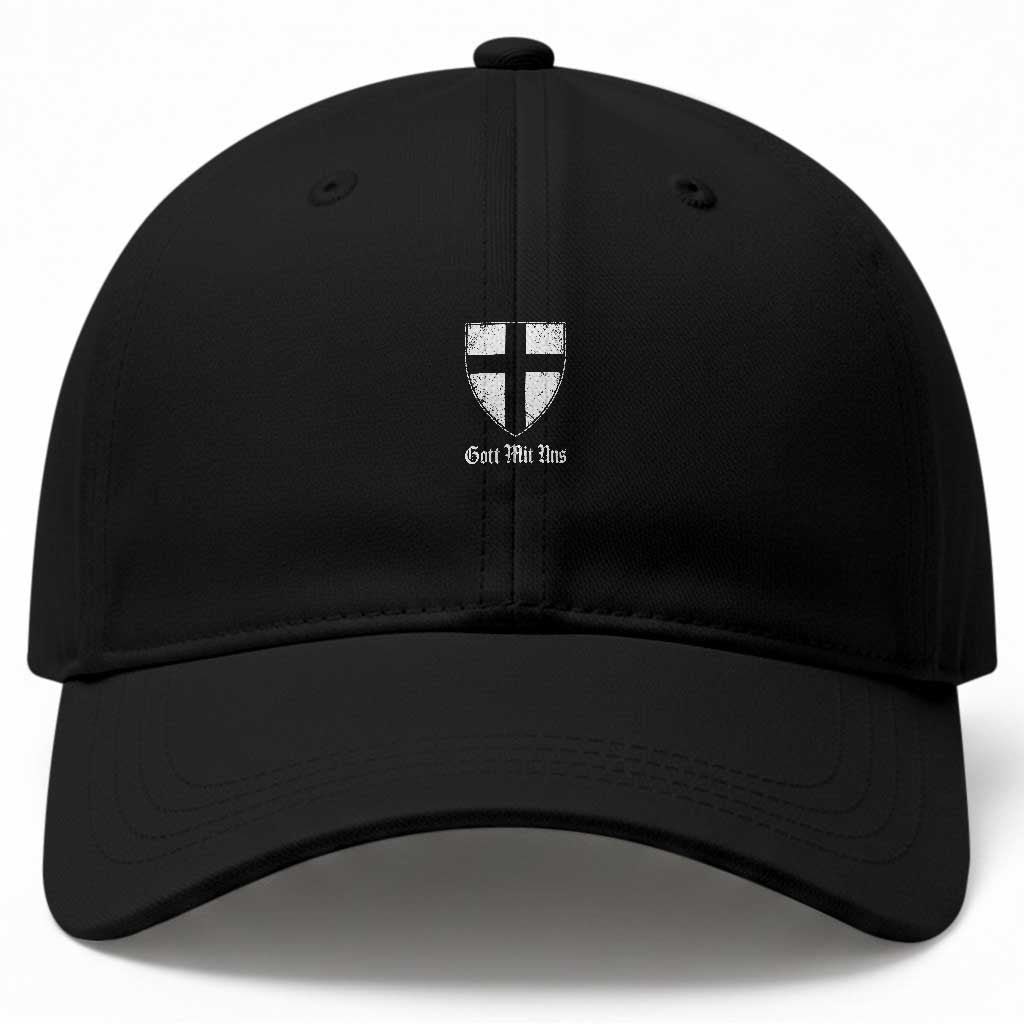 Teutonic Order Flag Cross Gott Mit Uns Baseball Cap Knight Insignia Arms Shield TS11 Print Your Wear