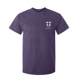 Teutonic Order Flag Cross Gott Mit Uns T Shirt For Kid Knight Insignia Arms Shield TS11 Purple Print Your Wear