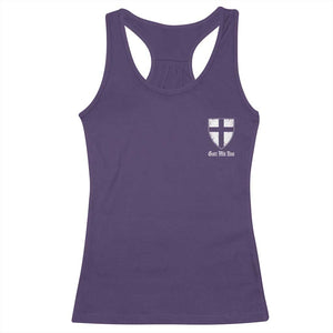 Teutonic Order Flag Cross Gott Mit Uns Racerback Tank Top Knight Insignia Arms Shield TS11 Purple Print Your Wear