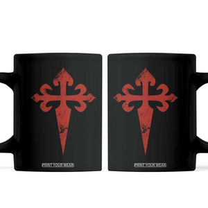 Vintage Cross of St James Order of Santiago Coffee Mug
