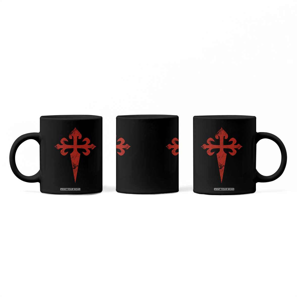 Vintage Cross of St James Order of Santiago Coffee Mug