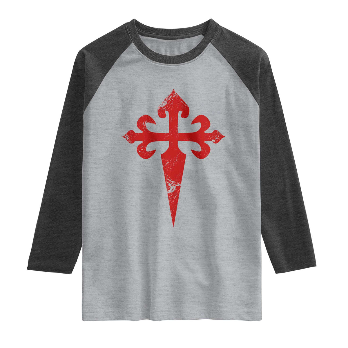 Vintage Cross of St James Order of Santiago Raglan Shirt