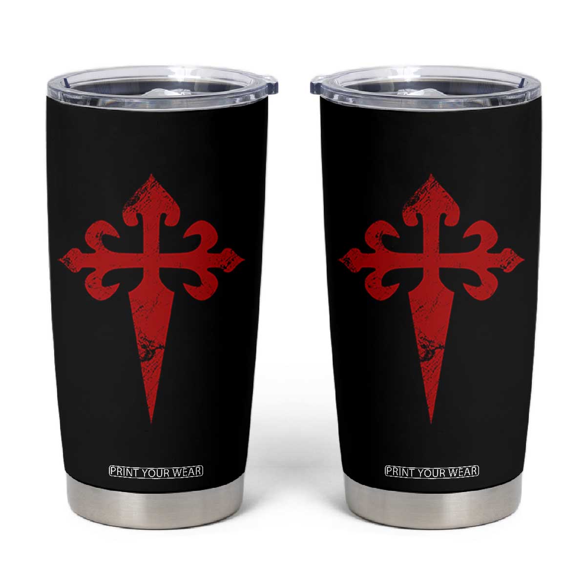 Vintage Cross of St James Order of Santiago Tumbler Cup