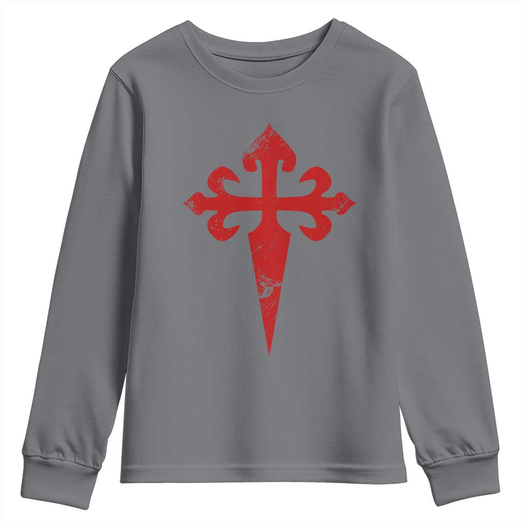 Vintage Cross of St James Order of Santiago Youth Sweatshirt