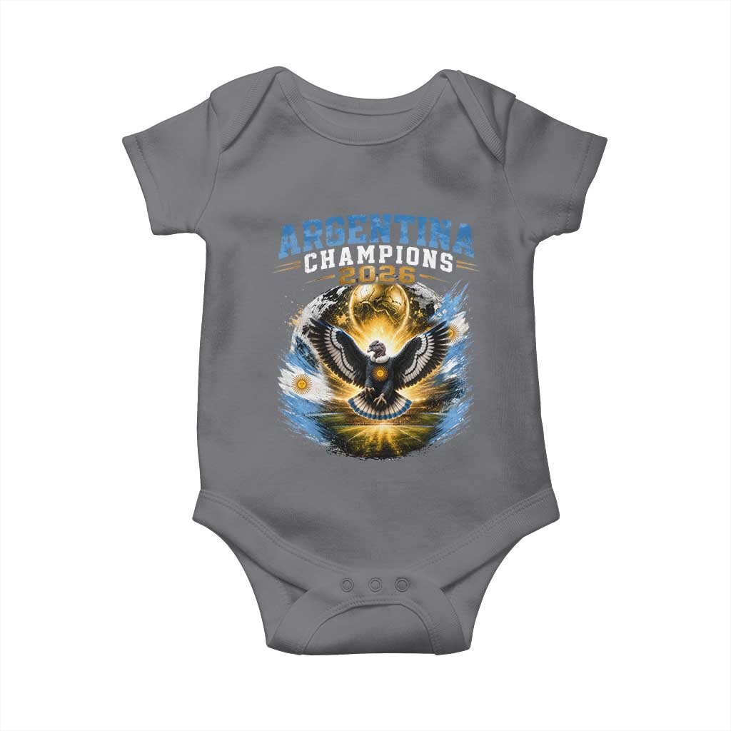 Argentina Champions 2026 Baby Onesie Proud Argentinian Football Fan