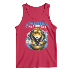 Argentina Champions 2026 Tank Top Proud Argentinian Football Fan