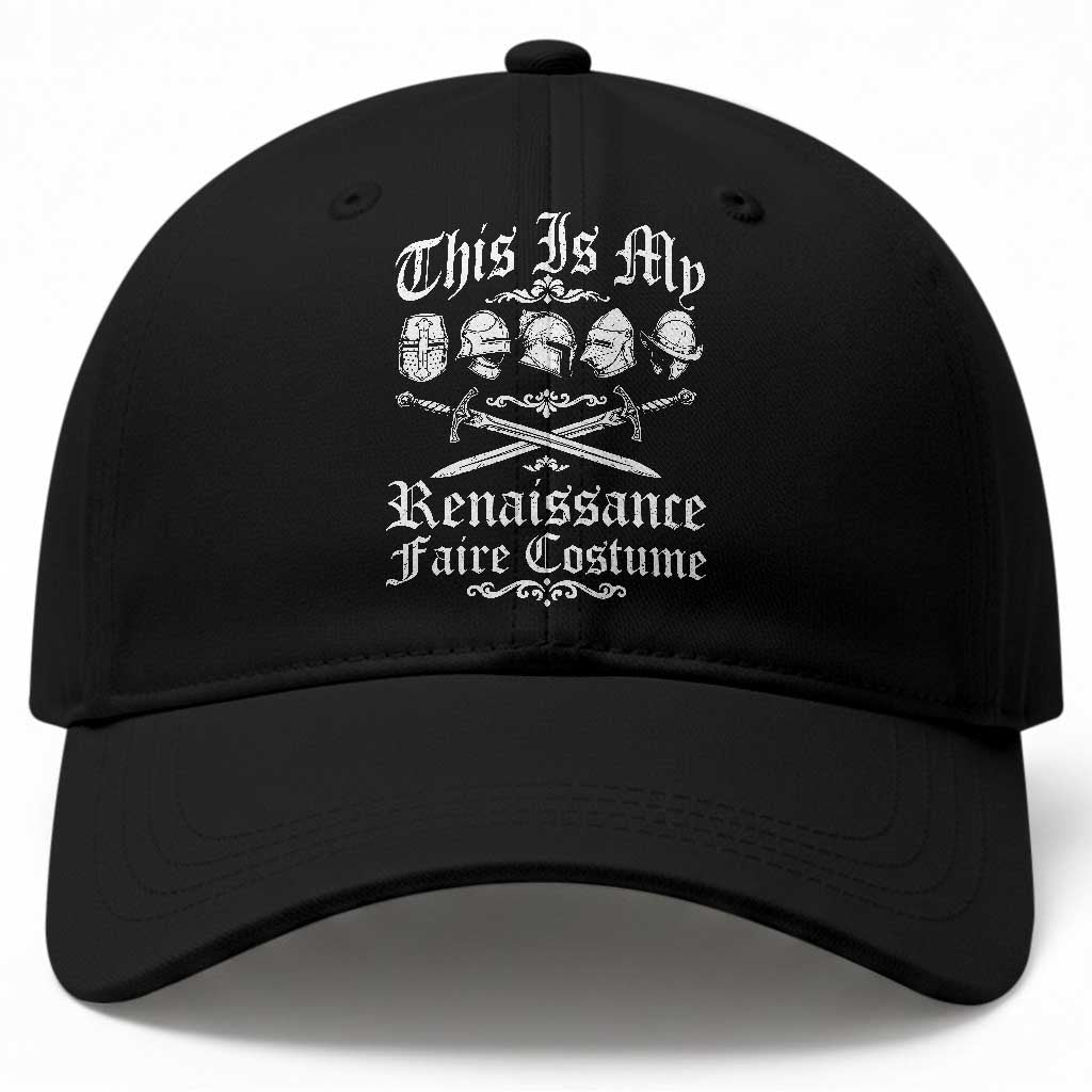 This Is My Renaissance Faire Costume Baseball Cap Funny Medieval History Lover Festival TS11 Print Your Wear
