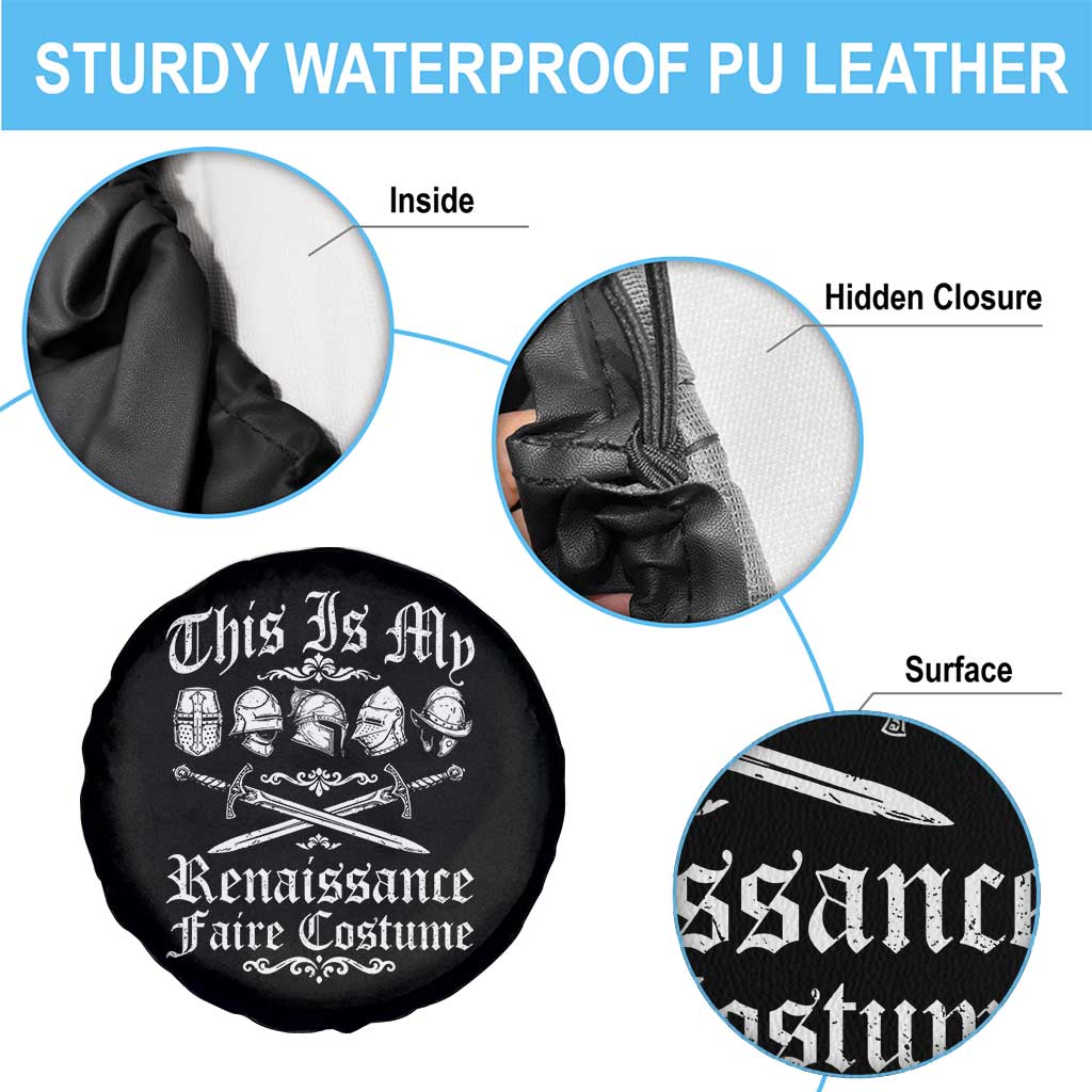 This Is My Renaissance Faire Costume Spare Tire Cover Funny Medieval History Lover Festival TS11 Print Your Wear