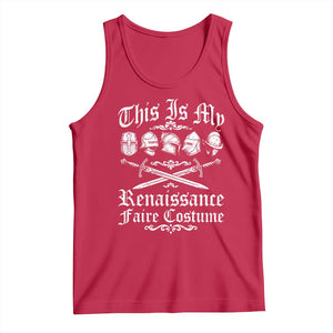 This Is My Renaissance Faire Costume Tank Top Funny Medieval History Lover Festival