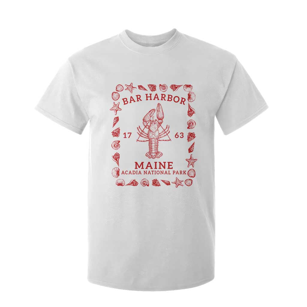 Bar Harbor Maine Lobster Acadia National Park 1763 T Shirt For Kid TS11 White Print Your Wear