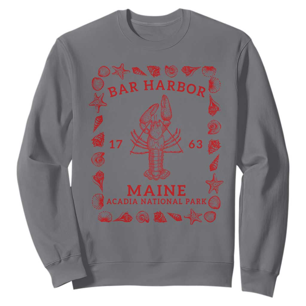 Bar Harbor Maine Lobster Acadia National Park 1763 Sweatshirt