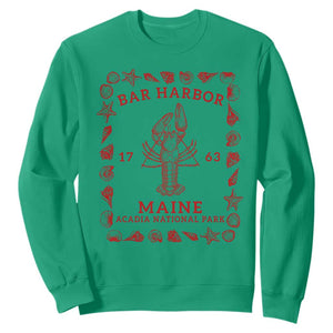 Bar Harbor Maine Lobster Acadia National Park 1763 Sweatshirt