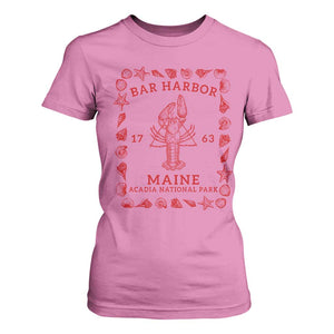 Bar Harbor Maine Lobster Acadia National Park 1763 T Shirt For Women