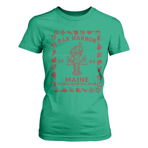 Bar Harbor Maine Lobster Acadia National Park 1763 T Shirt For Women