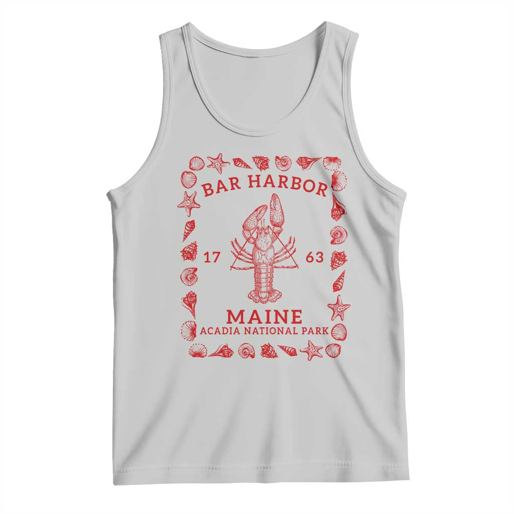 Bar Harbor Maine Lobster Acadia National Park 1763 Tank Top