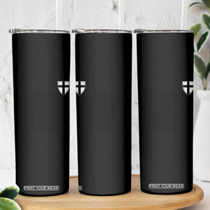 Teutonic Order Flag Cross Knight Insignia Arms Shield Skinny Tumbler