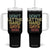 Don't Let The Hard Days Win Tumbler With Handle Inspirational Mental Health TS11 One Size: 40 oz Black Print Your Wear